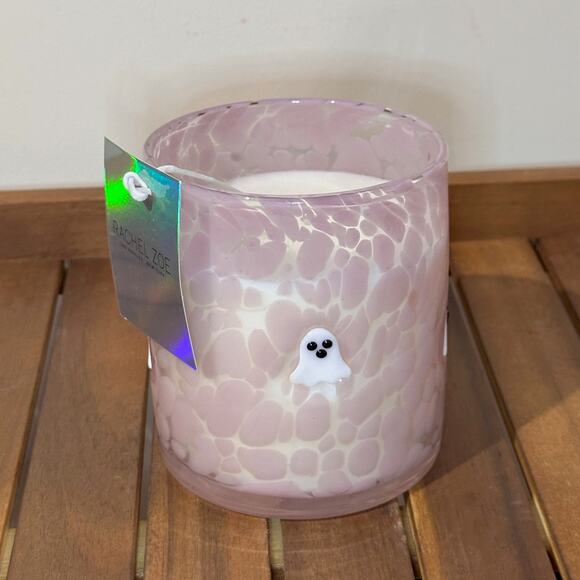 Rachel Zoe Other - Rachel Zoe Confetti Pink Ghost Party Soy Blend Candle 15oz Halloween Decor New